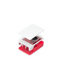 Raspberry Pi SC1159 accesorio para placa de desarrollo Disipador térmico Rojo, Blanco