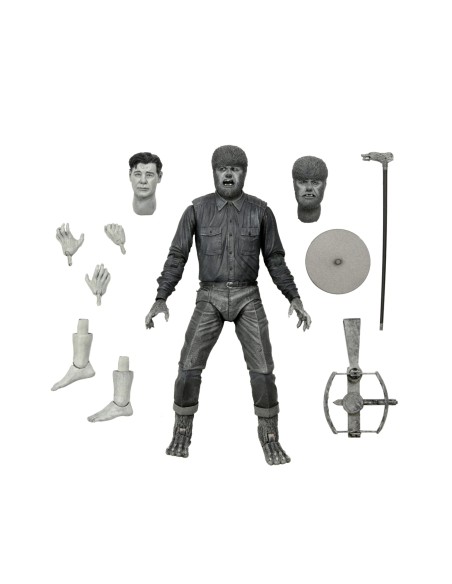 NECA Ultimate Wolf Man (Black & White)