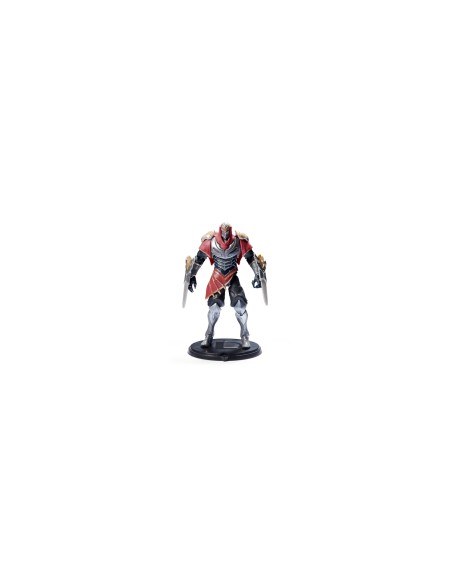 League of Legends - FIGURA PREMIUM ZED - Figura Zed 15 cm Coleccionable - Detalles de Gran Calidad y 2 accesorios - Colección Ca