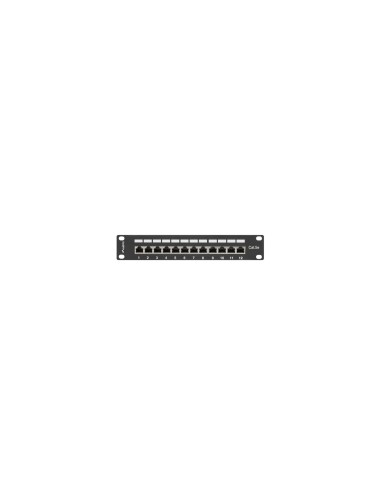 Lanberg PPF5-9012-B panel de parcheo 1U