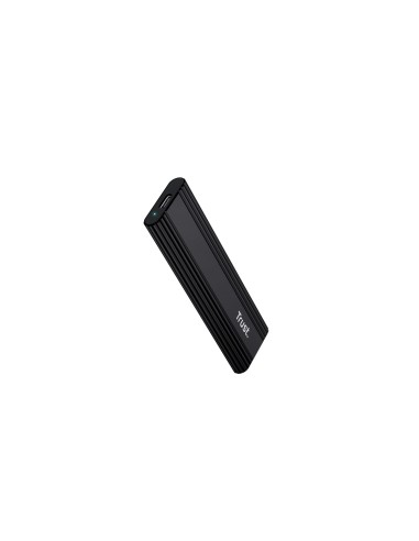 Trust 25806 caja para disco duro externo Caja externa para unidad de estado sólido (SSD) Negro