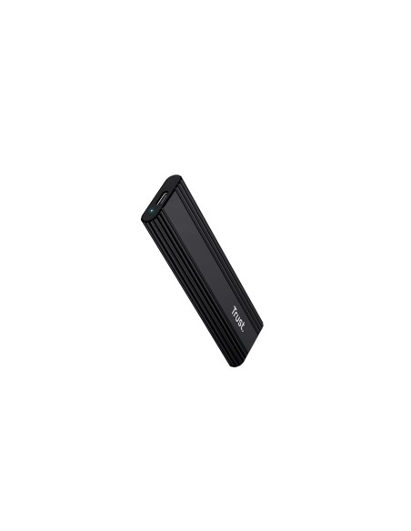 Trust 25806 caja para disco duro externo Caja externa para unidad de estado sólido (SSD) Negro