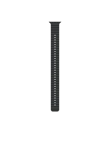 Apple MYPF3ZM/A Accesorios para dispositivos vestibles inteligentes Grupo de rock Negro Fluoroelastómero, Titanio