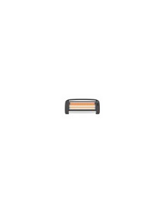 Taurus PR-2 SLIM Negro 1200 W Calefactor eléctrico de cuarzo