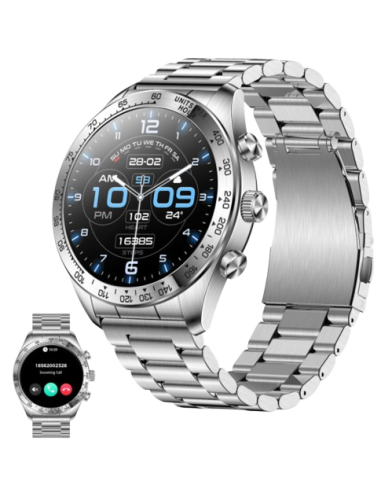 Smartwatch plateado Ksix Elite: ¡Imprescindible elegancia!