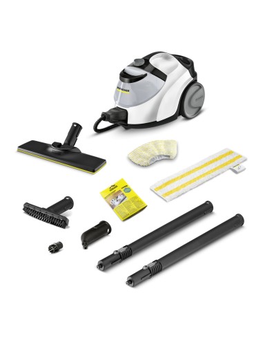 Kärcher SC 5 EasyFix IRON PLUG Limpiador a vapor de cilindro 1,5 L 2250 W Negro, Blanco