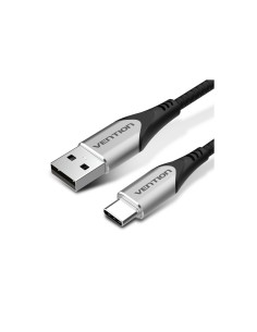 Vention Cable USB Tipo-C 2.0 3A CODHI/ USB Tipo-C Macho - USB Macho/ 3m/ Gris