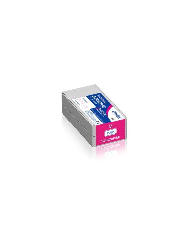 Epson SJIC22P(M): Ink cartridge for ColorWorks C3500 (Magenta)