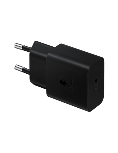 SAMSUNG POWER WALL CHARGER 15W USB-C BLACK EP-T1510NBEGEU