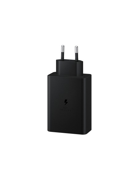 SAMSUNG POWER WALL CHARGER 65W TRIPLE 2XUSB-C + 1XUSB BLACK EP-T6530NBEGEU