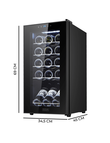 Bolero GrandSommelier 1550 Black Compressor
