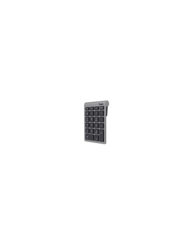 Trust Xalas teclado numérico Portátil/PC RF inalámbrico Plata