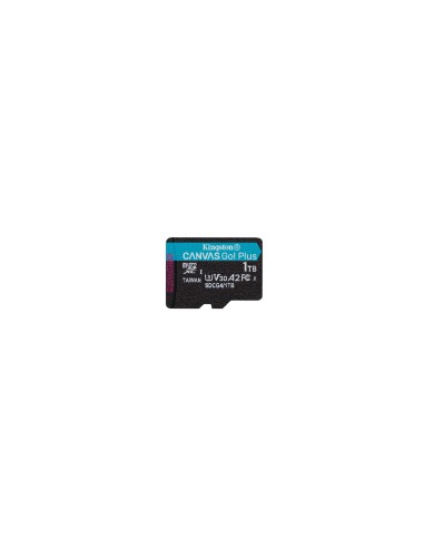 Kingston Technology Tarjeta microSDXC Canvas Go Plus Gen4 de 1 TB, 200 MB/s, A2 U3 V30 y adaptador