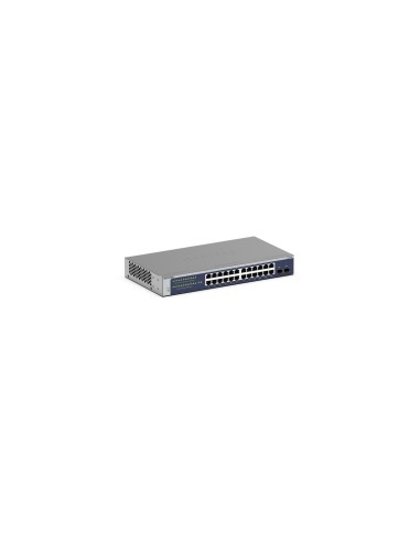 NETGEAR GS724Tv6 Gestionado L2+/L3 Gigabit Ethernet (10/100/1000) 1U Azul, Gris