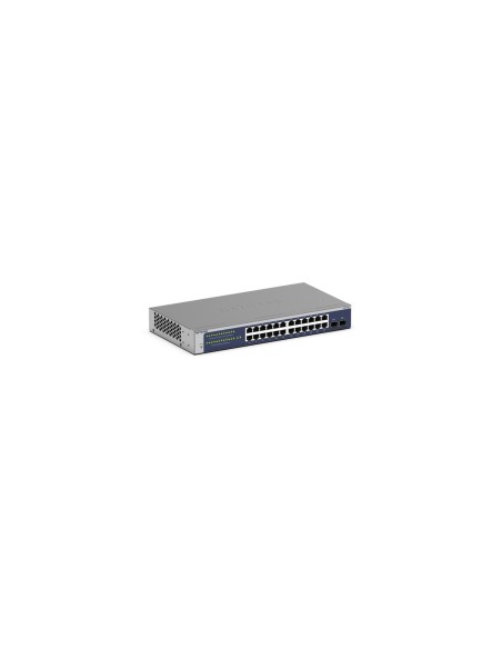 NETGEAR GS724Tv6 Gestionado L2+/L3 Gigabit Ethernet (10/100/1000) 1U Azul, Gris