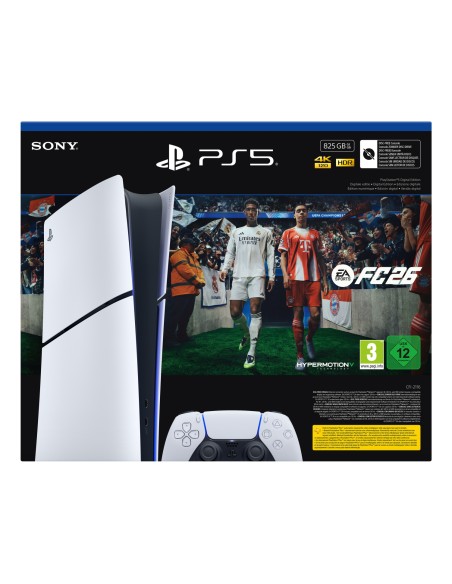 Sony Pack PlayStation 5 Edición Digital 825 GB con EA SPORTS FC 26