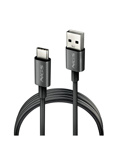 NGS ZYRO-AC cable USB USB 2.0 1 m USB A USB C Negro