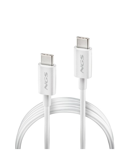 NGS ZYRO 60W-1 cable USB USB 2.0 1 m USB C Blanco