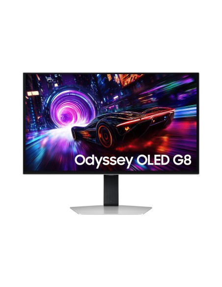 Samsung G81SF pantalla para PC 68,6 cm (27") 3840 x 2160 Pixeles 4K Ultra HD OLED Plata