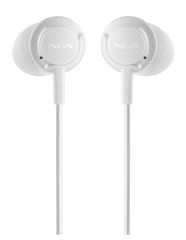 NGS CROSS DRIFT WHITE Auriculares Alámbrico Dentro de oído Llamadas/Música Blanco