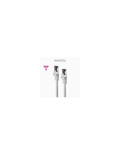 Nanocable Cable de Red Latiguillo Cat.8.1 2GHz LSZH SSTP AWG26, Gris, 30 cm 2