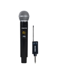 Fonestar IK-166 micrófono Negro Micrófono para karaoke