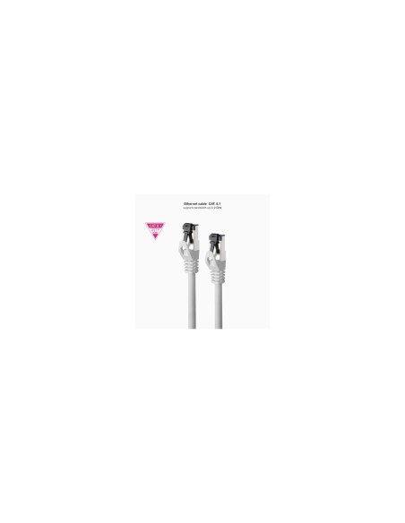 Nanocable Cable de Red Latiguillo Cat.8.1 2GHz LSZH SSTP AWG26, Gris, 10 m