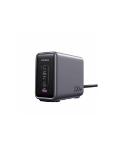 Ugreen 90903B cargador de dispositivo móvil Universal Negro, Gris Corriente alterna Carga rápida Interior