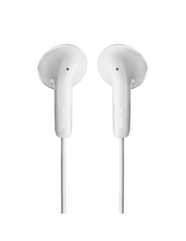 NGS CROSS GLIDE Auriculares Alámbrico Dentro de oído Llamadas/Música USB Tipo C Blanco