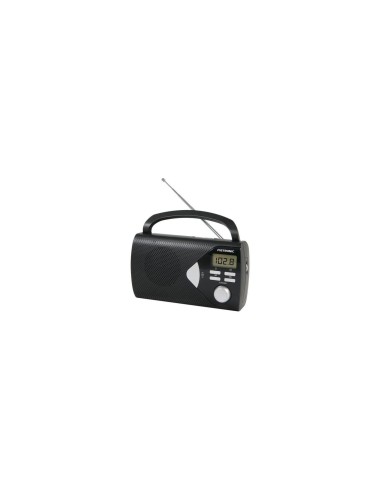 Metronic 477205 radio Portátil Digital Negro
