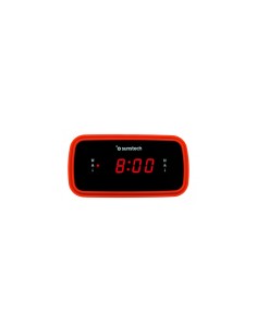 Sunstech FRD60 Reloj Negro, Rojo