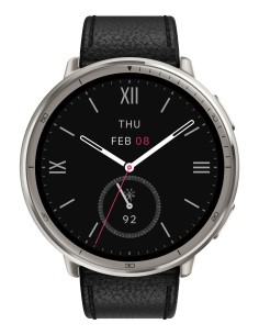 Amazfit W2433EU1N Relojes inteligentes y deportivos 3,35 cm (1.32") AMOLED Digital 466 x 466 Pixeles Pantalla táctil Plata