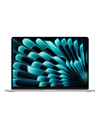Apple MacBook Air Apple M M4 Portátil 38,9 cm (15.3") 16 GB 256 GB SSD Wi-Fi 6E (802.11ax) macOS Sequoia Plata
