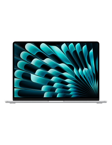 Apple MacBook Air Apple M M4 Portátil 38,9 cm (15.3") 16 GB 256 GB SSD Wi-Fi 6E (802.11ax) macOS Sequoia Plata