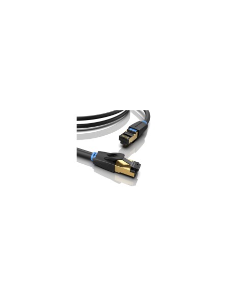 Vention Cable de Red RJ45 SFTP IKABJ Cat.8/ 5m/ Negro