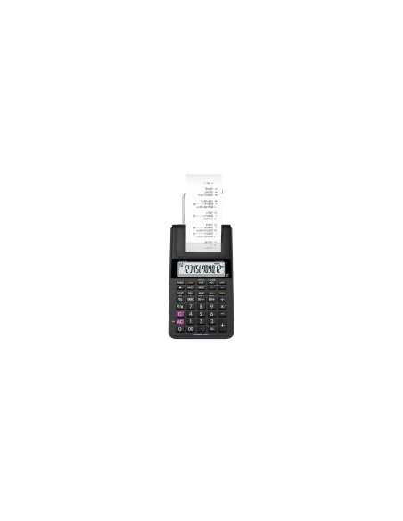 Casio HR-8RCE-BK calculadora Escritorio Calculadora de impresión Negro