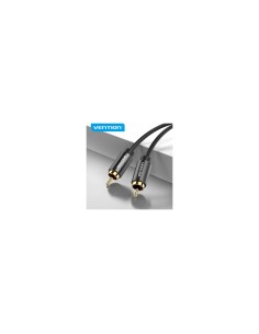 Vention Cable Estéreo VAB-R09-B100/ RCA Macho - RCA Macho/ 2m/ Negro 2