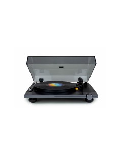 Thomson TT700 Tocadiscos de tracción por correa Negro, Transparente Automático