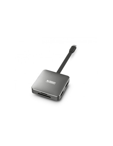 Urban Factory HUBEE LIGHT USB 3.2 Gen 1 (3.1 Gen 1) Type-C Gris