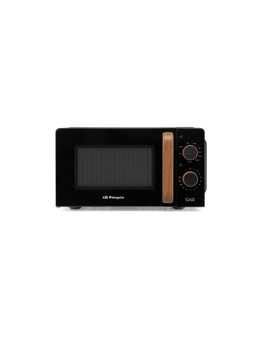 Orbegozo MIG 2140 Negro, Madera Microondas con grill Encimera 20 L 700 W