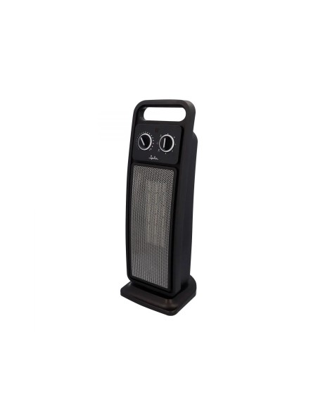 JATA JCTC2101 calefactor eléctrico Interior Negro 2000 W Ventilador eléctrico