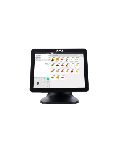 AVPos AVP-K5000B-N1-8128S Terminal Punto Venta (TPV) N100 38,1 cm (15") 1024 x 768 Pixeles Pantalla táctil