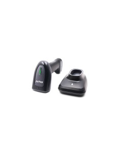 AVPos AVP-BT230-2D lector de código de barras Lector de códigos de barras portátil 1D/2D CMOS Negro