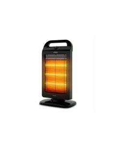 Ufesa Scuti Interior Negro 1200 W Calefactor eléctrico halógeno