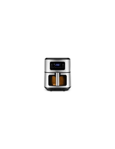 Ufesa 72805690 freidora Sencillo 6,5 L Independiente Freidora de aire caliente Negro, Acero