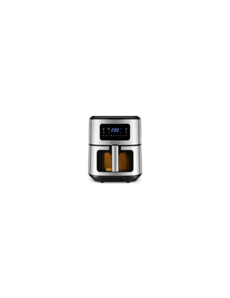 Ufesa 72805690 freidora Sencillo 6,5 L Independiente Freidora de aire caliente Negro, Acero