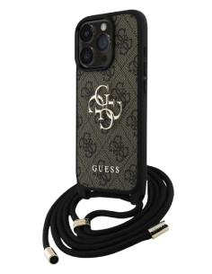 FUNDA GUESS MARRÓN IPHONE 16 PRO MAX