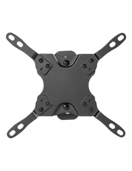 AISENS Soporte eco giratorio, inclinable y nivelable para monitor/TV 20kg (1 Pivote) de 13-42, Negro