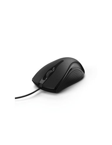 Hama | RatÃ³n con cable MC 200, para diestros y zurdos, conexiÃ³n USB-A, con 1000DPI, color negro