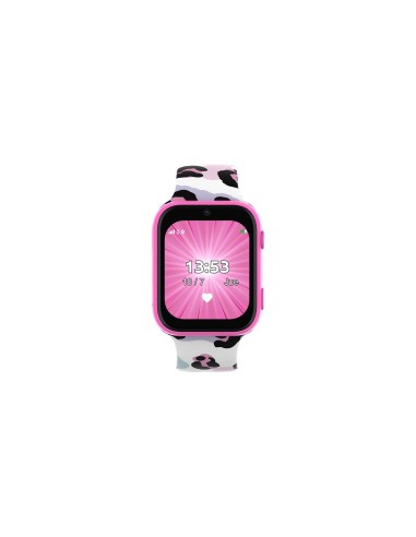 Cefa Hola Watch Reloj Inteligente Fiber + Pink con correa intercambiable y protector pantalla